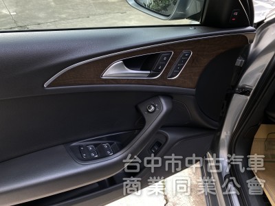 2013 Audi A6 Sedan　　低里程/第三方認證/雙前電動座椅/車偏警示/車道變換輔助/IKEY/天窗/電尾