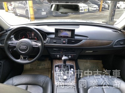 2013 Audi A6 Sedan　　低里程/第三方認證/雙前電動座椅/車偏警示/車道變換輔助/IKEY/天窗/電尾