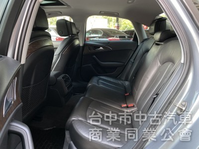 2013 Audi A6 Sedan　　低里程/第三方認證/雙前電動座椅/車偏警示/車道變換輔助/IKEY/天窗/電尾