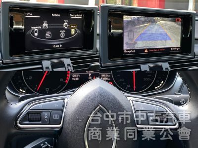 2013 Audi A6 Sedan　　低里程/第三方認證/雙前電動座椅/車偏警示/車道變換輔助/IKEY/天窗/電尾