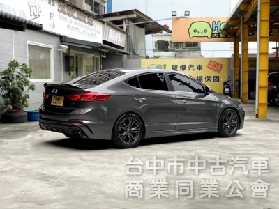 2018 國產 Elantra ADG-F Sport版　　infinity音響／MST進氣／Hardrace拉桿