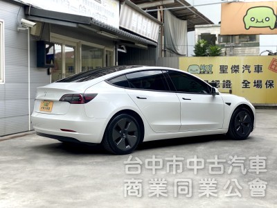 2021 Tesla Model 3 Standard Range Plus　原鈑件／第三方認證 / 里程保證
