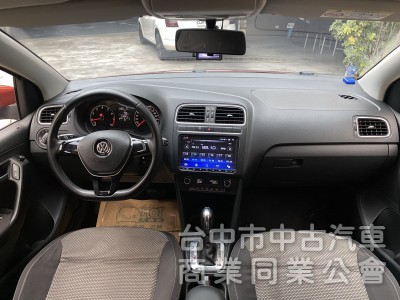 2015 Volkswagen Polo 1.6 HL　原鈑件/原廠保養/實用代步小車/棕色