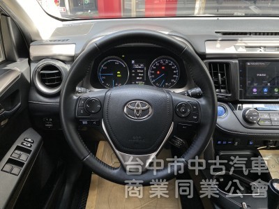 2017 Toyota RAV4 2.5 Hybrid 尊爵　原廠保養／原鈑件／360環景／第三方認證
