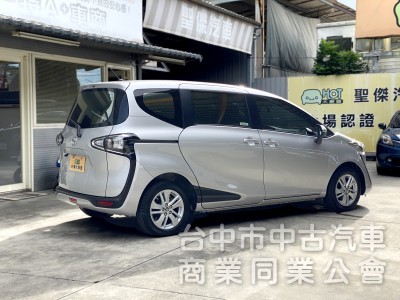 2020 Toyota Sienta 5人座 經典　原版件／1.5／５人座／低里程／原廠保養