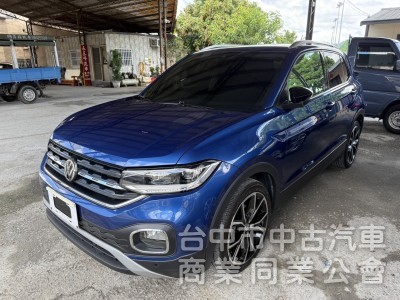Volkswagen T-Cross 2020款 230 TSI Style Design 藍色 2020 福斯 T-C
