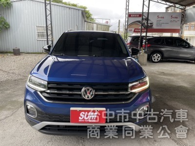 Volkswagen T-Cross 2020款 230 TSI Style Design 藍色 2020 福斯 T-C