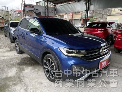 Volkswagen T-Cross 2020款 230 TSI Style Design 藍色 2020 福斯 T-C