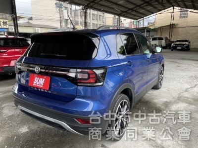 Volkswagen T-Cross 2020款 230 TSI Style Design 藍色 2020 福斯 T-C