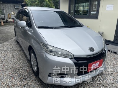 Toyota Wish 2016款 經典型 銀色 2016 TOYOTA WISH 2.0 小改款末代｜七人座大空間