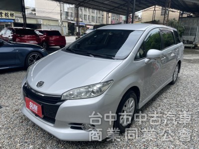 Toyota Wish 2016款 經典型 銀色 2016 TOYOTA WISH 2.0 小改款末代｜七人座大空間