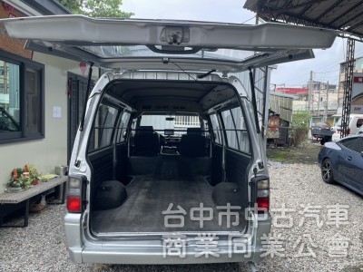 2014 中華 得利卡 2.4 手排貨車版｜稅金省、露營車宿大空間
