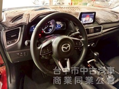 2018 馬自達 馬3 2.0 旗艦型｜魂動紅・低里程6萬・頂級安全滿配