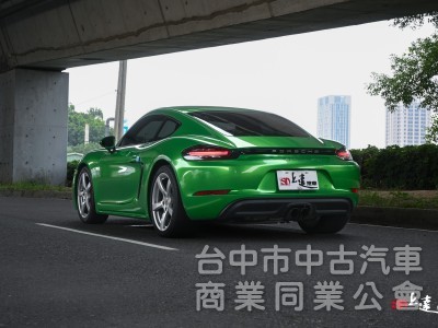2016 Porsche 718 Cayman 2.0T 綠色