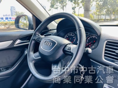 2014年式（2013年底出廠） AUDI Q3 2.0Tfsi Quattro智慧4驅