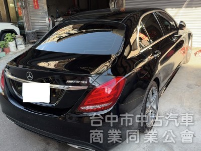 2015 C300 原版 認證 AMG 氣氛燈 柏林之音 安卓機 全景天窗 里程 10.9萬