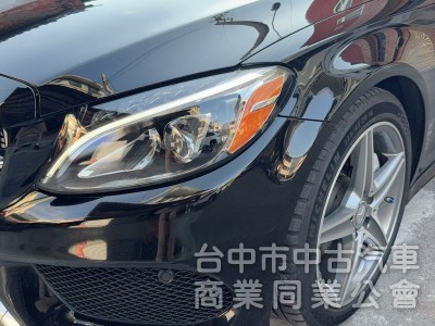 2015 C300 原版 認證 AMG 氣氛燈 柏林之音 安卓機 全景天窗 里程 10.9萬