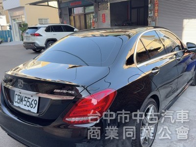 2015 C300 原版 認證 AMG 氣氛燈 柏林之音 安卓機 全景天窗 里程 10.9萬