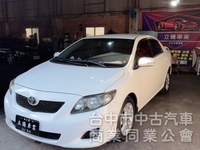 2010 ALTIS 1.8 里程21萬 原版 認證車 HID 新安卓機 倒車顯影 新後避震器 