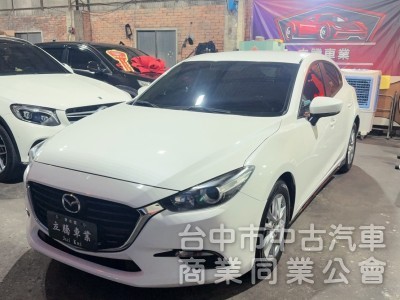 2018 MAZDA3 原版 認證 里程8萬6 免鑰匙 摸門 盲點