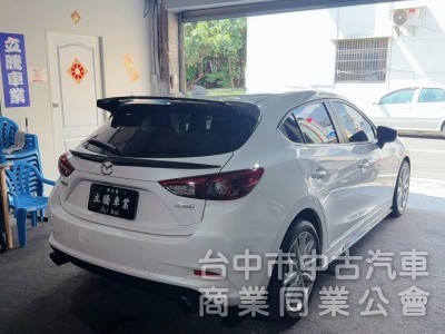 2016 MAZDA3 HUD 原版認證 盲點 LED頭燈 導航 免鑰匙