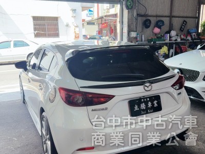 2016 MAZDA3 HUD 原版認證 盲點 LED頭燈 導航 免鑰匙