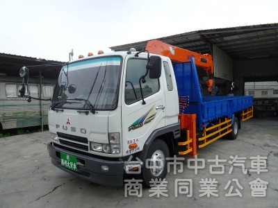 售 FUSO (中華) 11 公噸 框式附加吊桿大貨車