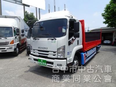 售 ISUZU (五十鈴) 11 公噸 框式附加昇降機大貨車