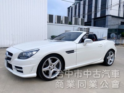 硬頂轎跑敞篷 總代理AMG豪華版 玻璃頂套件 防風導流板 AMG平底方向盤 HK音響