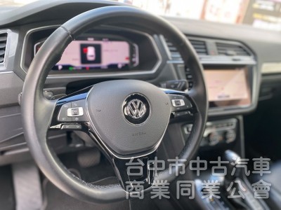 2021 Tiguan Allspace 5+2 SUV 超低里程 僅跑1萬 原廠保固中 IQ.DRIVE全套智能駕駛