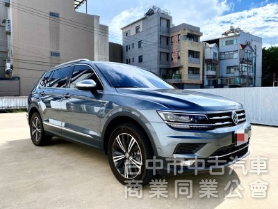 2021 Tiguan Allspace 5+2 SUV 超低里程 僅跑1萬 原廠保固中 IQ.DRIVE全套智能駕駛