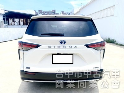 和泰總代理 全新第四代 SIENNA Hybrid 鉑金版 冷熱通風座椅 HUD抬頭顯示 全速域自動跟車