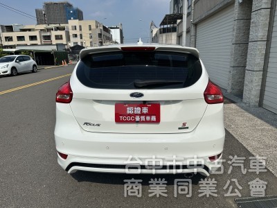 2017 Ford Focus 5D EciBoost 1.5L 運動版 原鈑件 原廠保養 實跑6萬6
