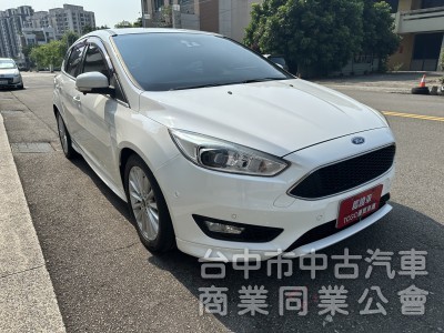 2017 Ford Focus 5D EciBoost 1.5L 運動版 原鈑件 原廠保養 實跑6萬6