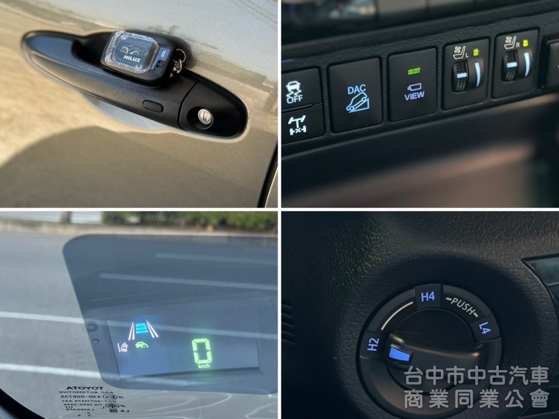 一手車！原廠保養！柴油4WD！車斗捲簾！ACC跟車 環景 通風座椅 CarPlay！原鈑件！可全貸！大甲在地30年老店！