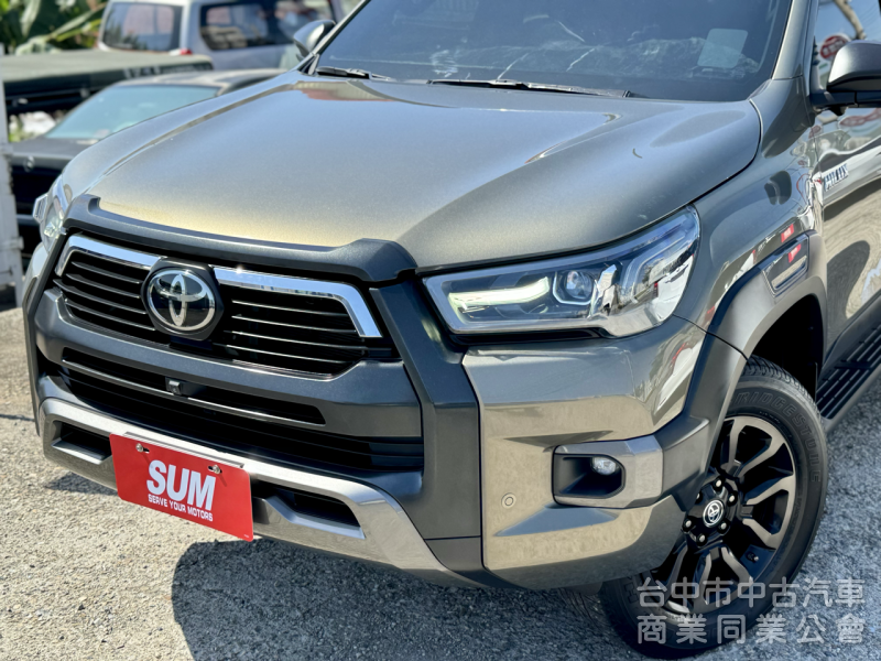 一手車！原廠保養！柴油4WD！車斗捲簾！ACC跟車 環景 通風座椅 CarPlay！原鈑件！可全貸！大甲在地30年老店！