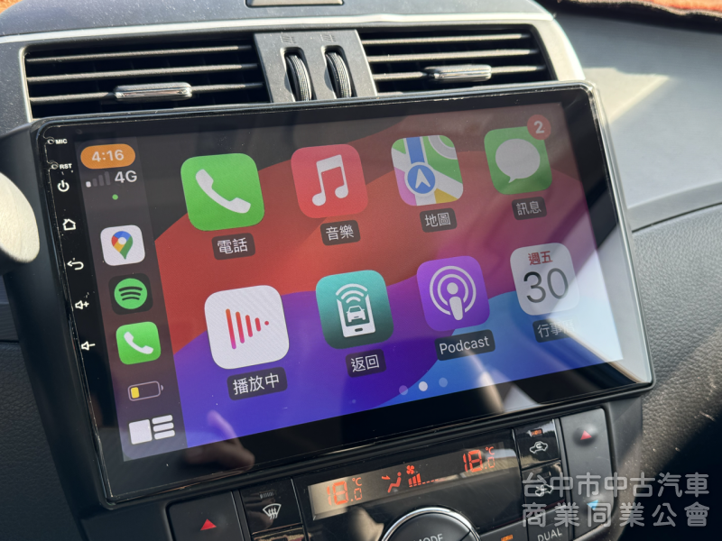 一手車！SR特式版！I-KEY 恆溫 AppleCarPlay 倒車顯影 抬頭顯示！原廠空力套件！原鈑件！