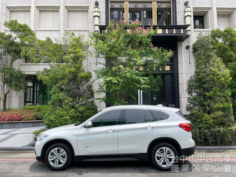 汎亞汽車 BMW X1 SDRIVE20i 全車原鈑 完美車況 超低里程