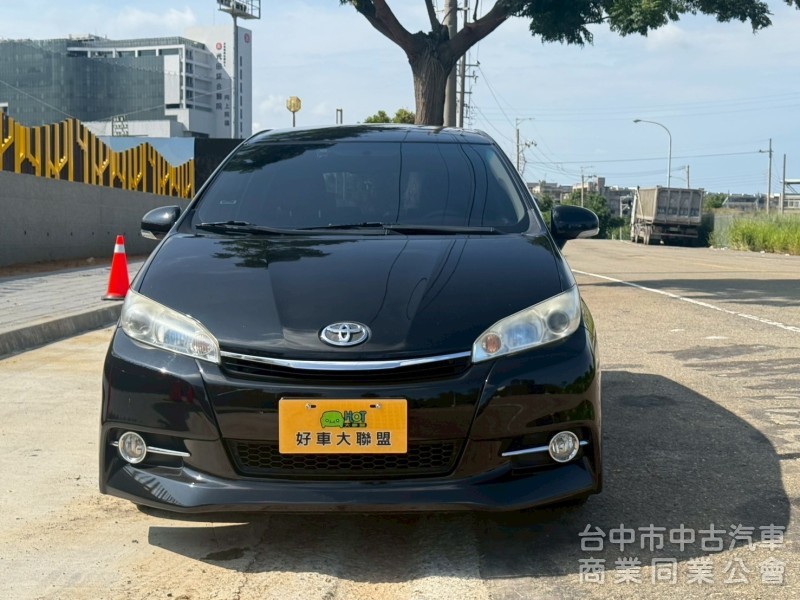 2014 wish 認證美車，空間大七人座 超級省，妥善率高