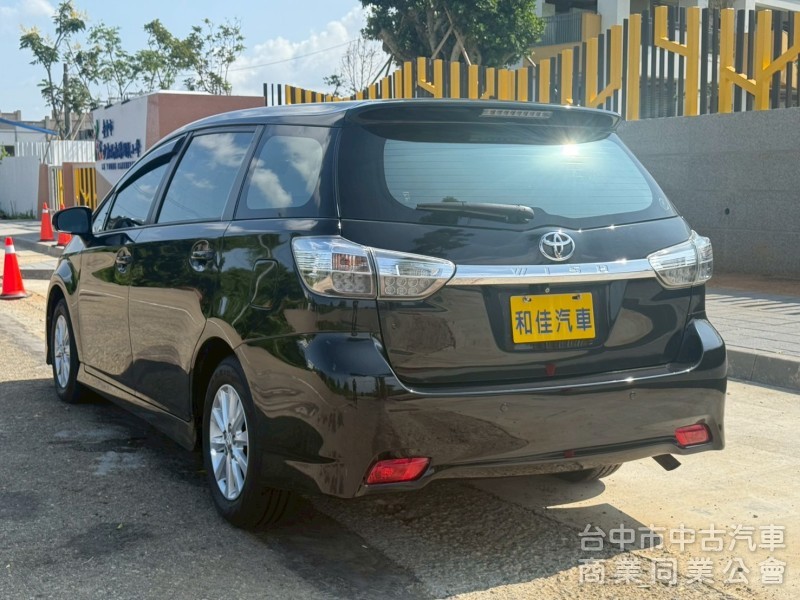 2014 wish 認證美車，空間大七人座 超級省，妥善率高