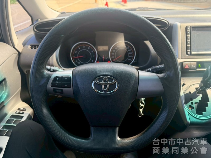 2014 wish 認證美車，空間大七人座 超級省，妥善率高