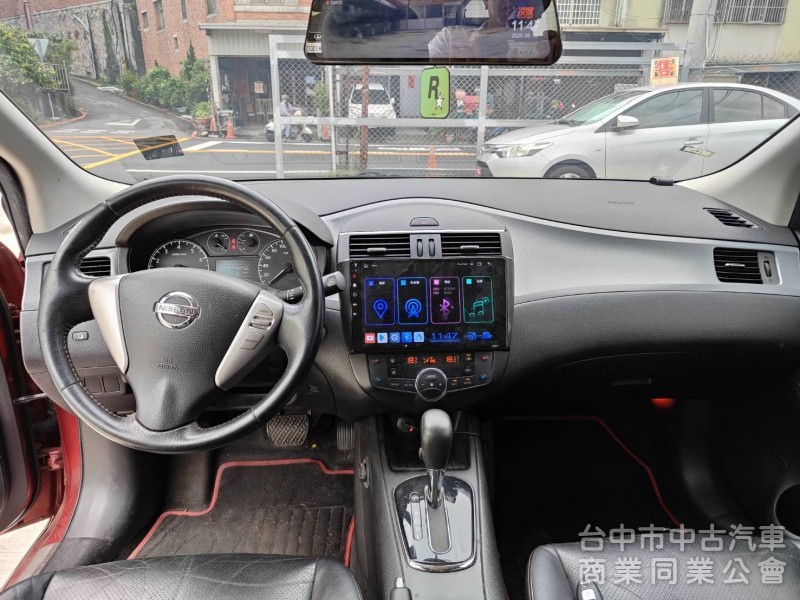 第二代TIIDA一手車,認證車I-KEY摸門魚眼日行燈改避震尾管大包安卓17吋鋁圈你想要的都改好了