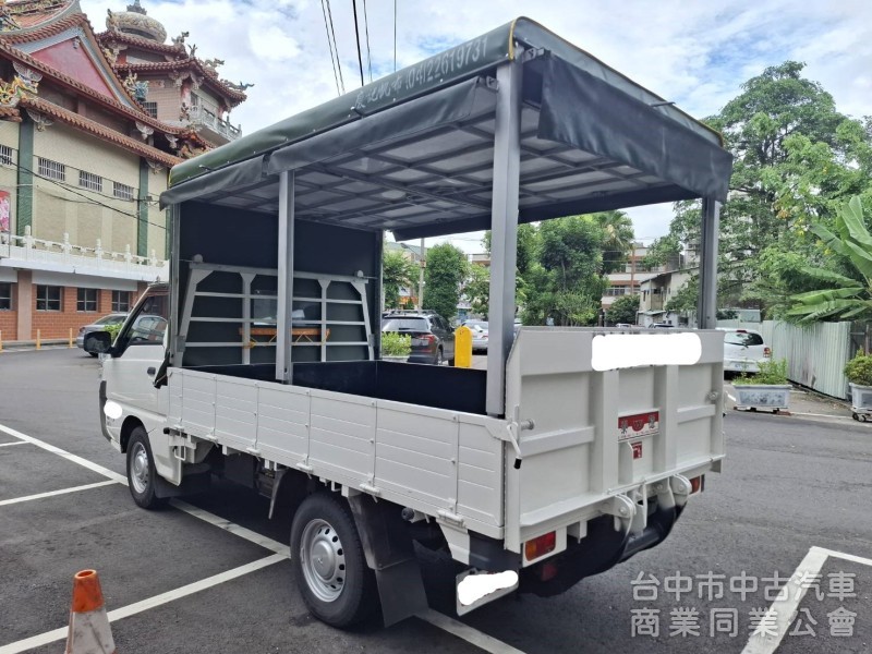 2022年出廠得利卡 五面帆布+尾門 里程4萬多