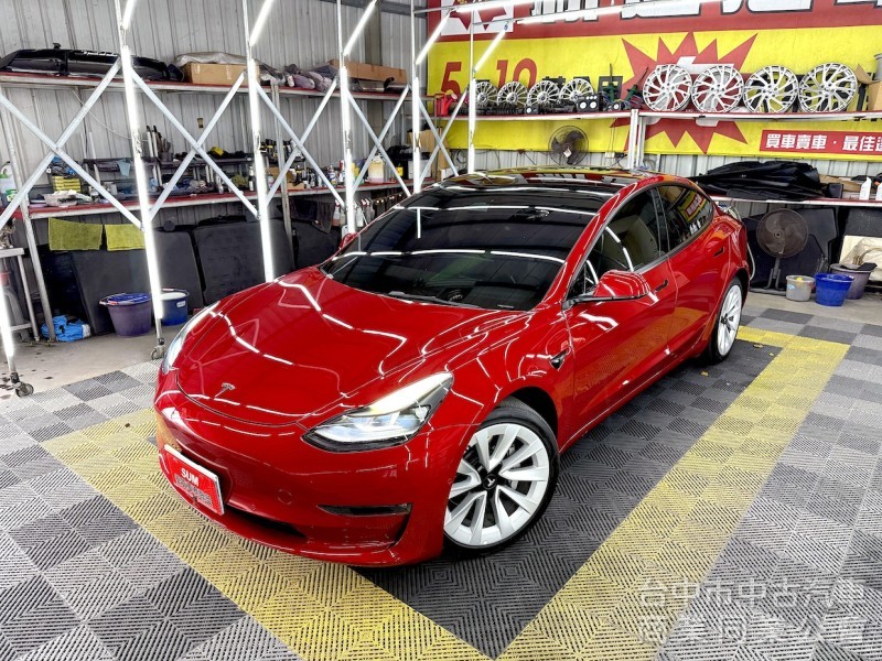 新達汽車 2022年 TESLA Model 3 LR 後座觸控螢幕 可全貸 長旅程版