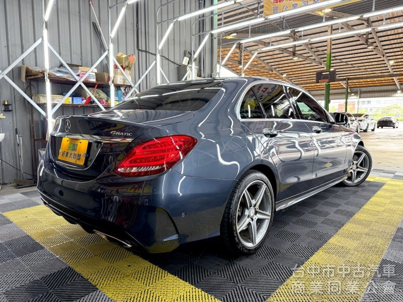 鑫達車業 2015年 BENZ C300 AMG 23P 柏林之音 天窗 可全貸