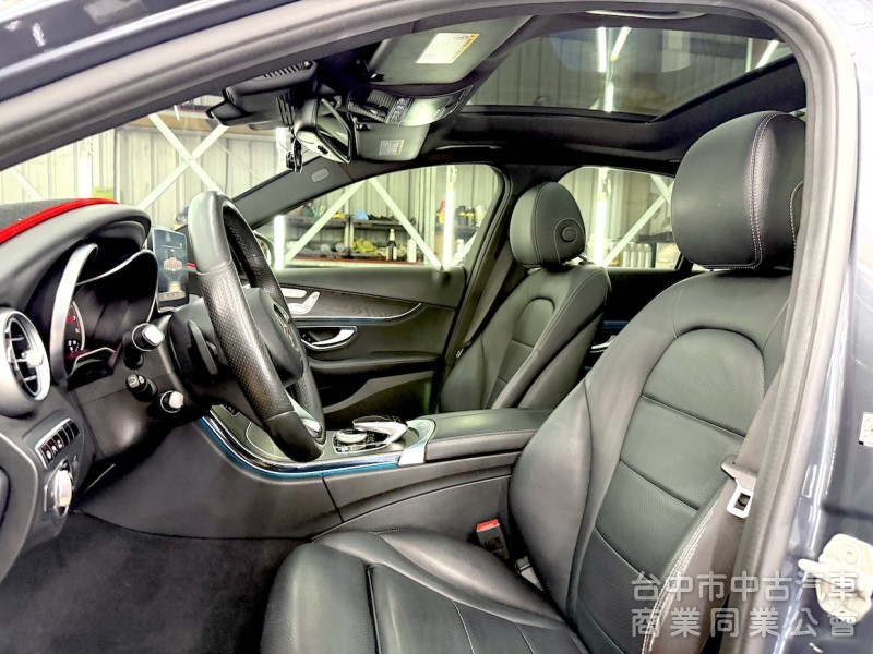 鑫達車業 2015年 BENZ C300 AMG 23P 柏林之音 天窗 可全貸