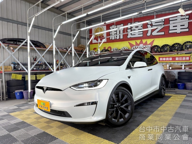 2023年 TESLA Model X LR 七座 白內裝 可全貸