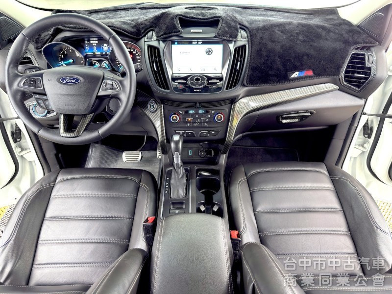 新達汽車 2018年 KUGA 勁黑版 Carplay ACC跟車 全景天窗 可全貸