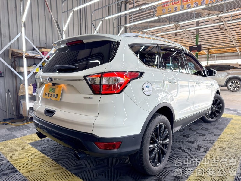 新達汽車 2018年 KUGA 勁黑版 Carplay ACC跟車 全景天窗 可全貸