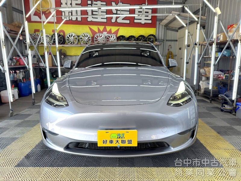 2023年 TESLA Model Y LR 稀有閃電銀 可全貸